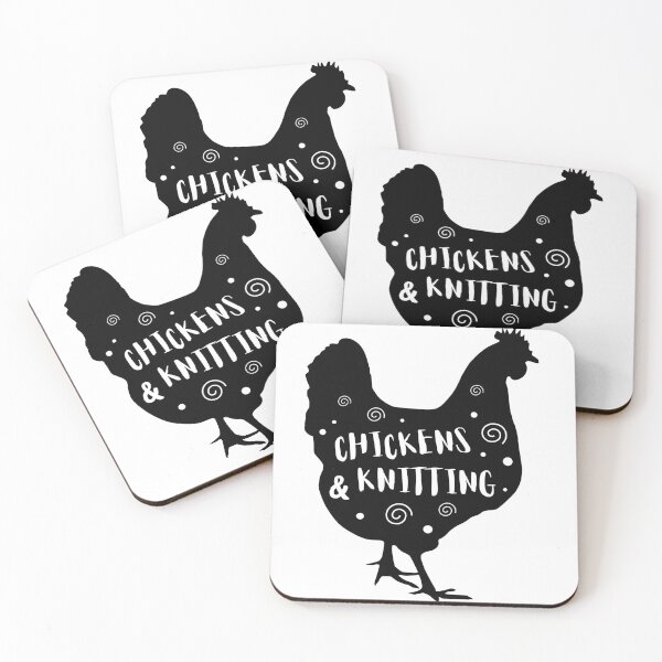 Item preview, Chickens &  Knitting designed and sold by TheGreenGoat.