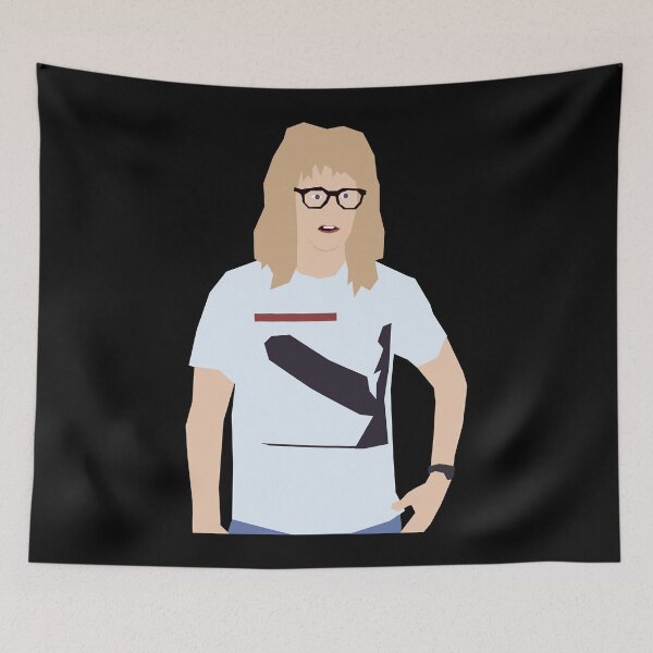 Item preview, Garth from Wayne's World Fan Artwork Minimal Gifts Day designed and sold by WaynesWorld90s.
