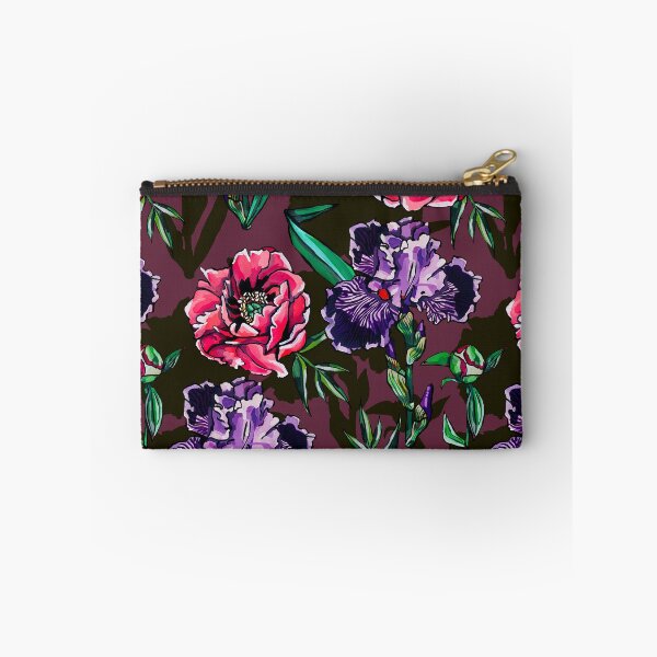 Item preview, Fields of Iris in Mulberry Hues designed and sold by ariellemorris.
