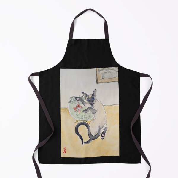 Item preview, Siamese Cat Art - Watercolor Animal - Siamese Cat Painting - Chinese Cat Art - Aquarelle Siamois Chat - Dessin Animaux - Watercolor Painting designed and sold by ArtProvocation.