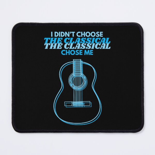Item preview, I Didn't Choose The Classical Guitar Body Outline designed and sold by nightsworthy.