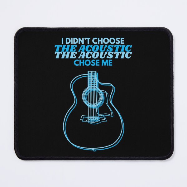 Item preview, I Didn't Choose The Acoustic Auditorium Style Guitar Body Outline designed and sold by nightsworthy.