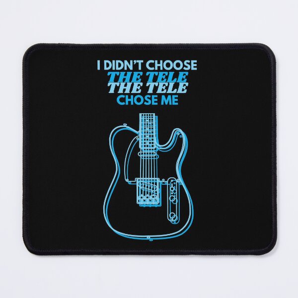 Item preview, I Didn't Choose The Tele T-Style Guitar Body Outline designed and sold by nightsworthy.