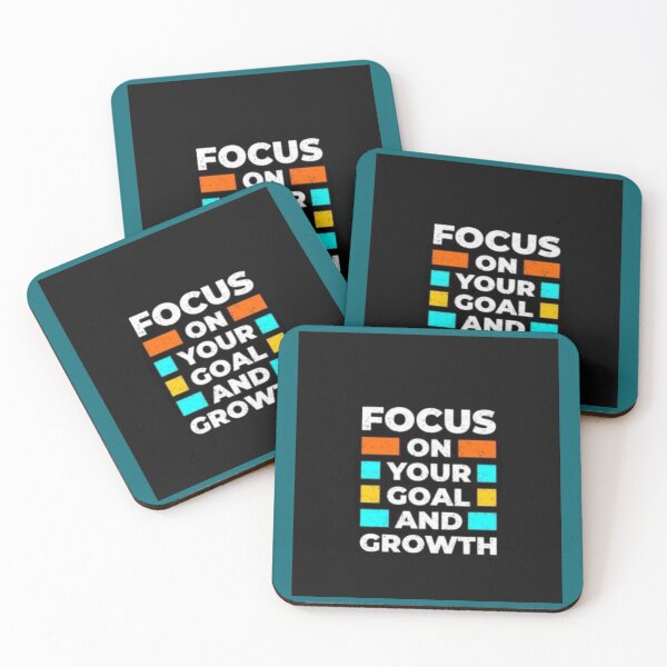 Item preview, FOCUS ON YOUR GOAL AND GROWTH Sleeveless Top designed and sold by BlueArRecords.