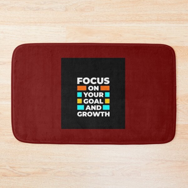 Item preview, FOCUS ON YOUR GOAL AND GROWTH Sleeveless Top designed and sold by BlueArRecords.