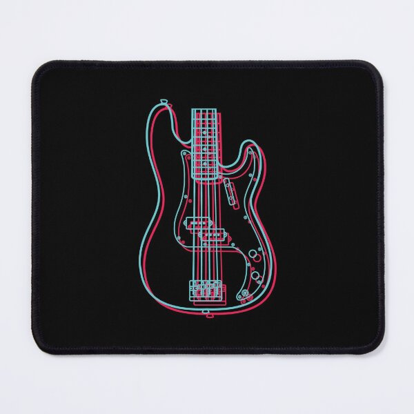 Item preview, 3D P-Style Bass Guitar Body Outline designed and sold by nightsworthy.
