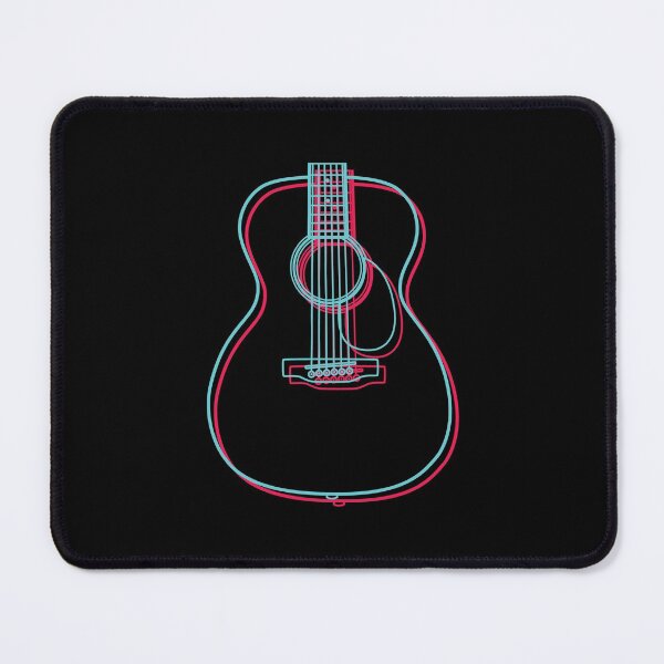Item preview, 3D Concert Style Acoustic Guitar Body Outline designed and sold by nightsworthy.