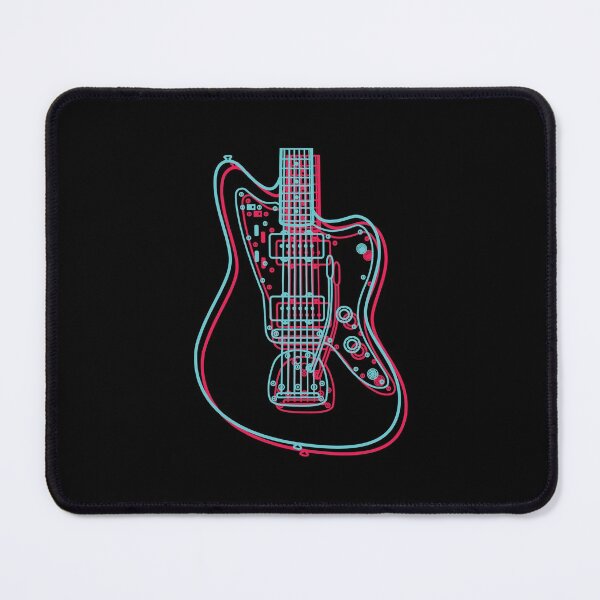 Item preview, 3D Offset Style Electric Guitar Body Outline designed and sold by nightsworthy.