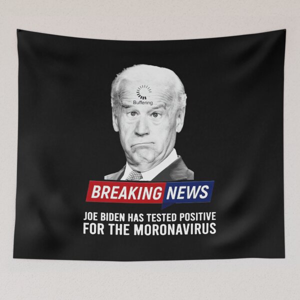 Item preview, Breaking News Joe Biden Has tested Positive For The Moronavirus designed and sold by SockaArt1.