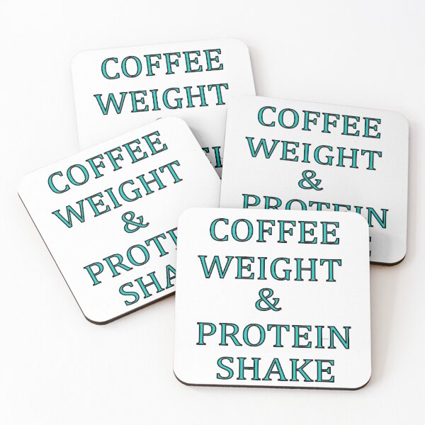 Item preview, Coffee Weight & Protein Shake designed and sold by Faizacreations.
