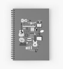 Cuaderno de espiral Cosas de música