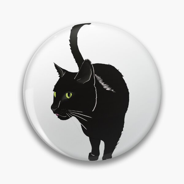 Item preview, Black kitty cat designed and sold by Lucinda Beckett.