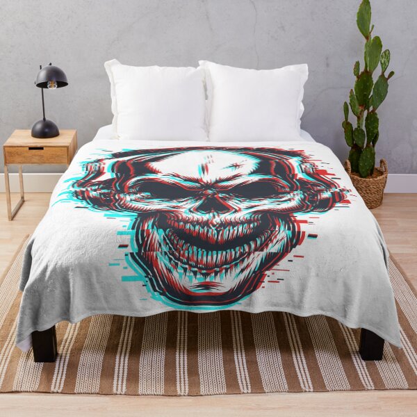 Item preview, Glitchy Skull With Headphones designed and sold by Vector Scout Lab.