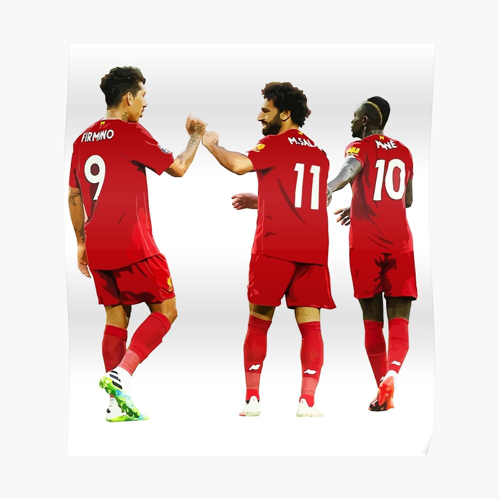 Firmino Third Liverpool jersey 21/22 - Salah - Sticker