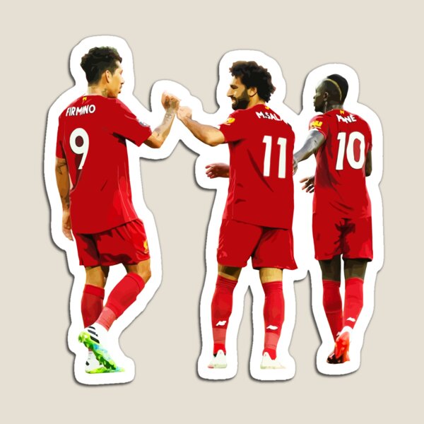 Item preview, The Deadly Trio - Firmino, Salah, Mane / Liverpool FC designed and sold by russell7lee.