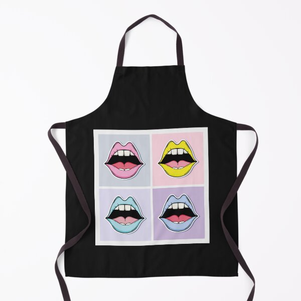 Item preview, Loud mouth pop art pattern designed and sold by BlueArRecords.