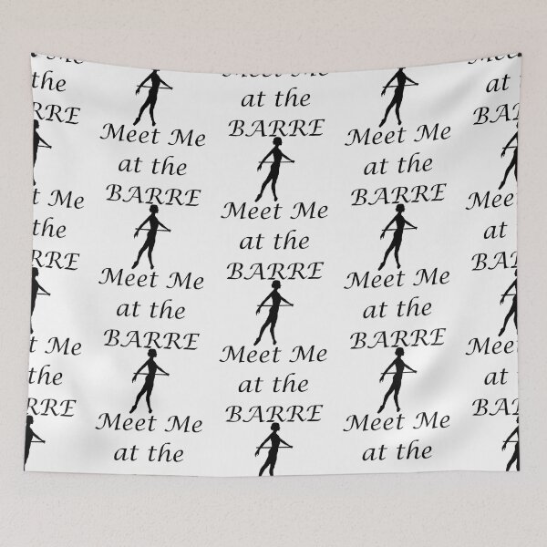 Item preview, Meet Me At The Barre - Black Classic designed and sold by BlueArRecords.