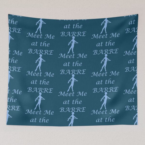 Item preview, Meet Me At The Barre - Blue designed and sold by BlueArRecords.