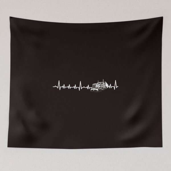 Item preview, Trucker Pulse Proud Trucker T Shirts For Trucker Gift For Trucker Family designed and sold by Hili1978.