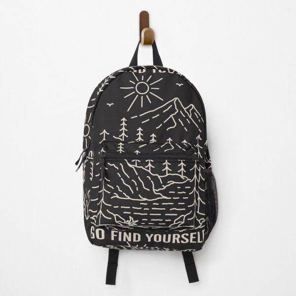 Item preview, Go find yourself design for explorers and nature lovers designed and sold by MoonLightSmuggler.