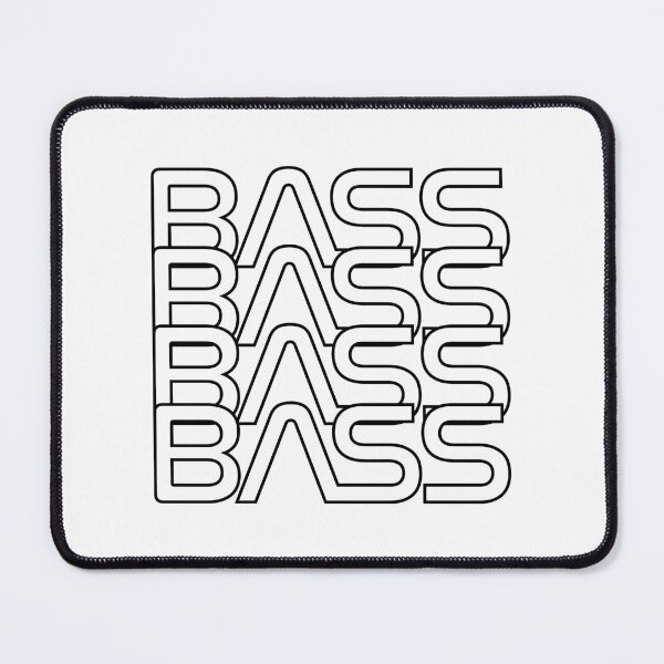 Item preview, Bass Repeated Text Light Theme designed and sold by nightsworthy.