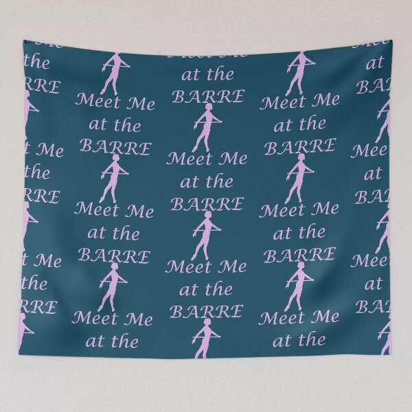 Item preview, Meet Me At The Barre - Pink designed and sold by BlueArRecords.