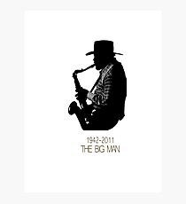 The Big Man Photographic Print