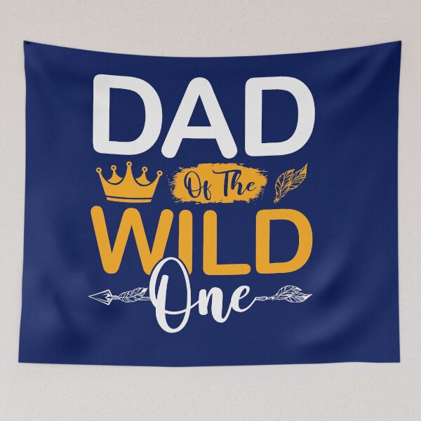 Item preview, Dad of The Wild One Girl Birthday Matching Family Party designed and sold by TrenddyArts.