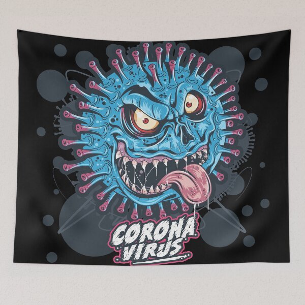 Item preview, Covid 19 monster  designed and sold by Artstockings.