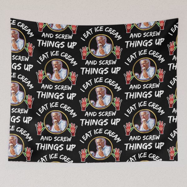 Item preview, I Eat Ice Cream And Screw Things Up designed and sold by WoodburyLake.