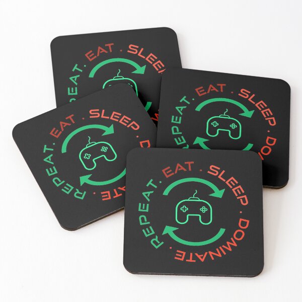 Item preview, Eat Sleep Dominate Repeat designed and sold by Sleepykid29.