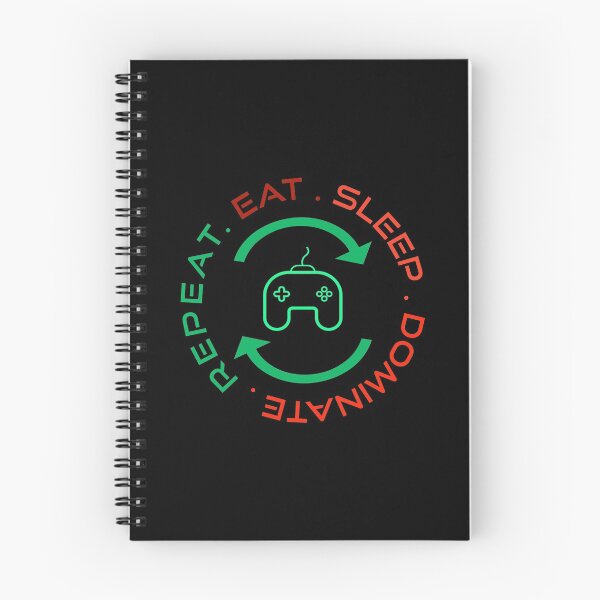 Item preview, Eat Sleep Dominate Repeat designed and sold by Sleepykid29.