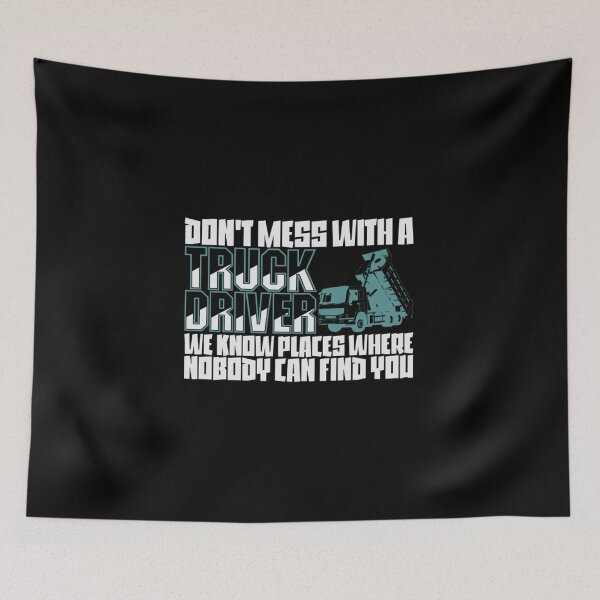 Item preview, Trucker Quote _ Truck Driver Pun Truckers Trucks designed and sold by Hili1978.