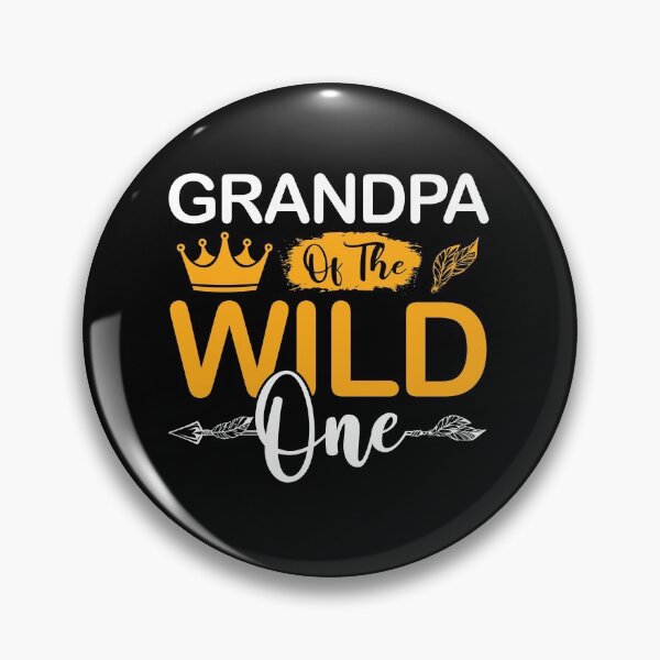 Item preview, Grandpa of The Wild One Girl Birthday Matching Family Party designed and sold by TrenddyArts.