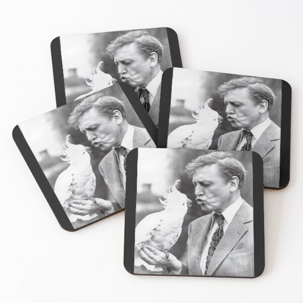 Item preview, David Attenborough kissing a bird designed and sold by Englishmistress.