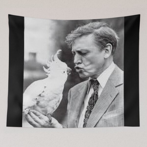 Item preview, David Attenborough kissing a bird designed and sold by Englishmistress.