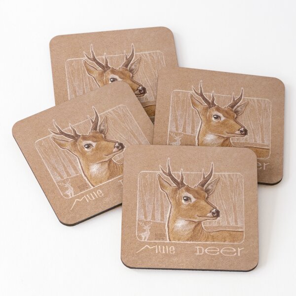 Item preview, Mule deer designed and sold by LoisaArt.