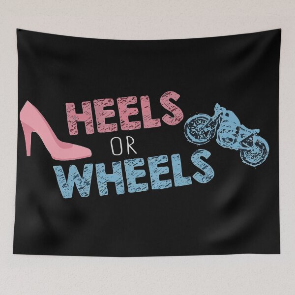 Item preview, Wheels Or Heels designed and sold by Royal Blue Clothing.