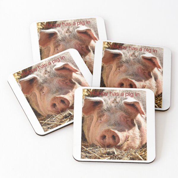 Item preview, Happy has a pig in poop designed and sold by Kidzx6.
