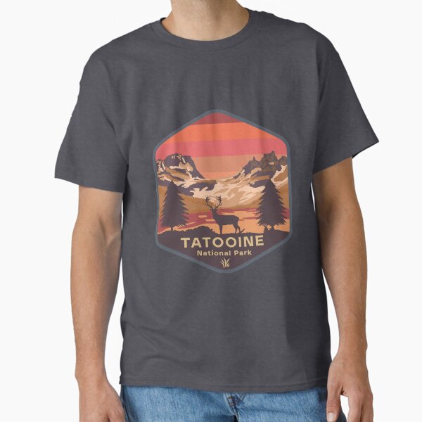 Vista previa del artículo con la obra «Parque Nacional de Tatooine», diseñado y vendido por Ashu-Tyagi.