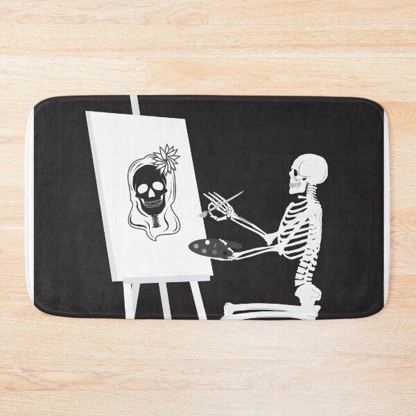 Item preview, Skeleton Painting his Girlfriend  designed and sold by magoa2am.
