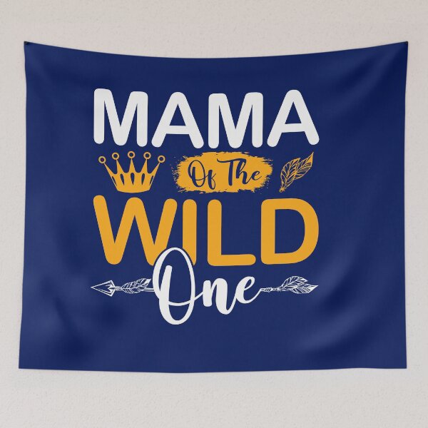 Item preview, Mama of The Wild One Girl Birthday Matching Family Party designed and sold by TrenddyArts.
