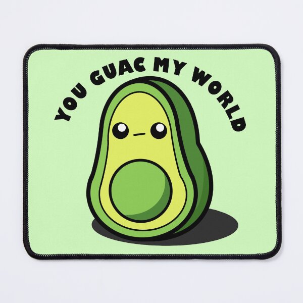 Item preview, Cute Cartoon Avocado || Kawai || You guac my world designed and sold by cookingwithten.