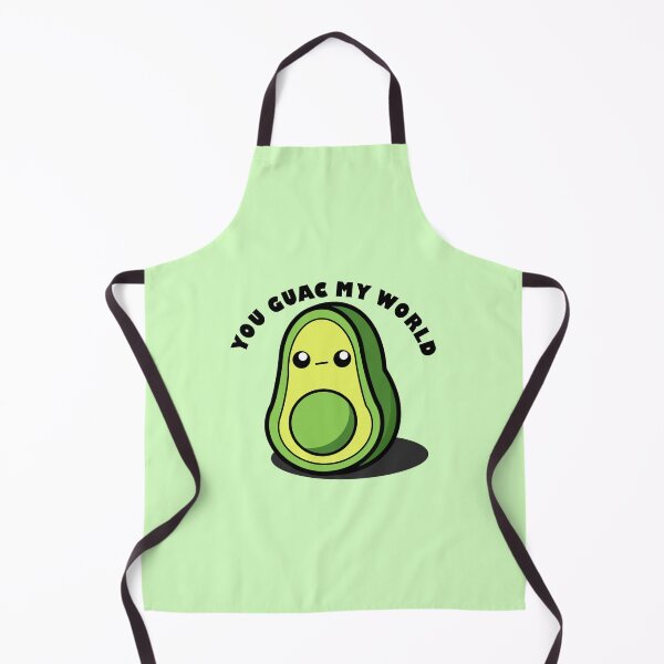 Item preview, Cute Cartoon Avocado || Kawai || You guac my world designed and sold by cookingwithten.