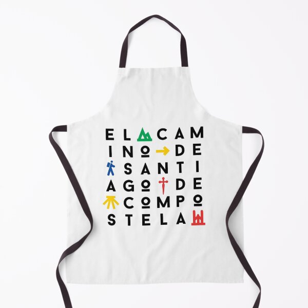 Item preview, El Camino de Santiago Square Typo Color designed and sold by Caminovi.