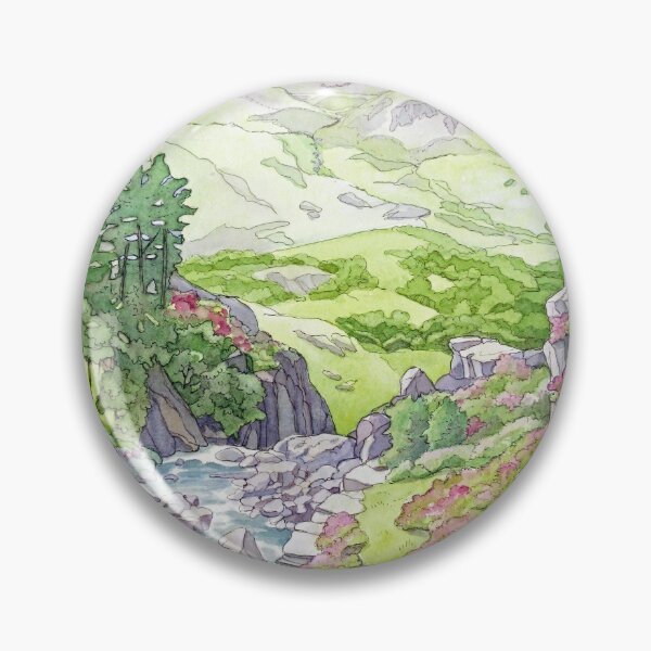 Item preview, Afon Ogwen, over looking Nant Ffrancon designed and sold by Anne Bonner.