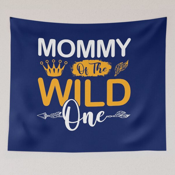 Item preview, Mommy of The Wild One Girl Birthday Matching Family Party designed and sold by TrenddyArts.