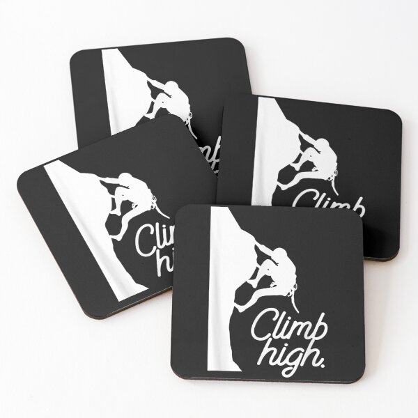 Item preview,  Climb High Funny Rock Climbing Quote Climber designed and sold by luisweber.