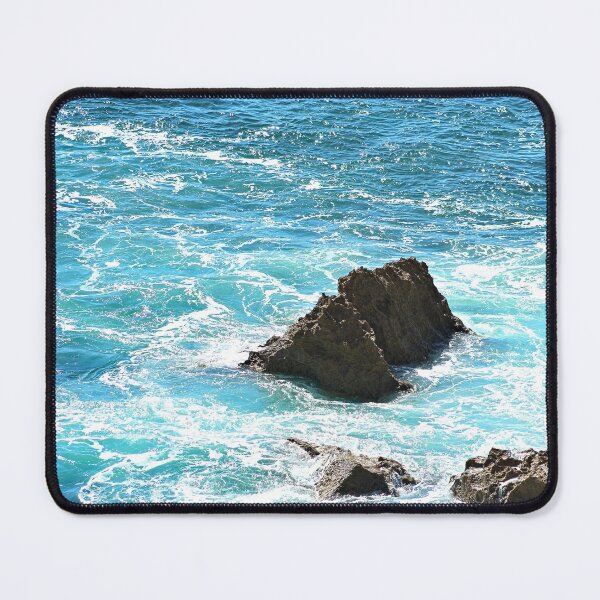 Item preview, Dark Rocks Blue Water Seashore Coast designed and sold by worldways.