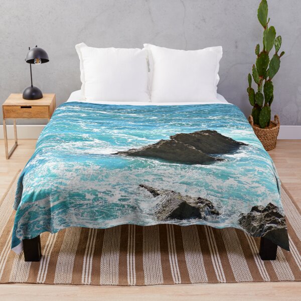 Item preview, Dark Rocks Blue Water Seashore Coast designed and sold by worldways.